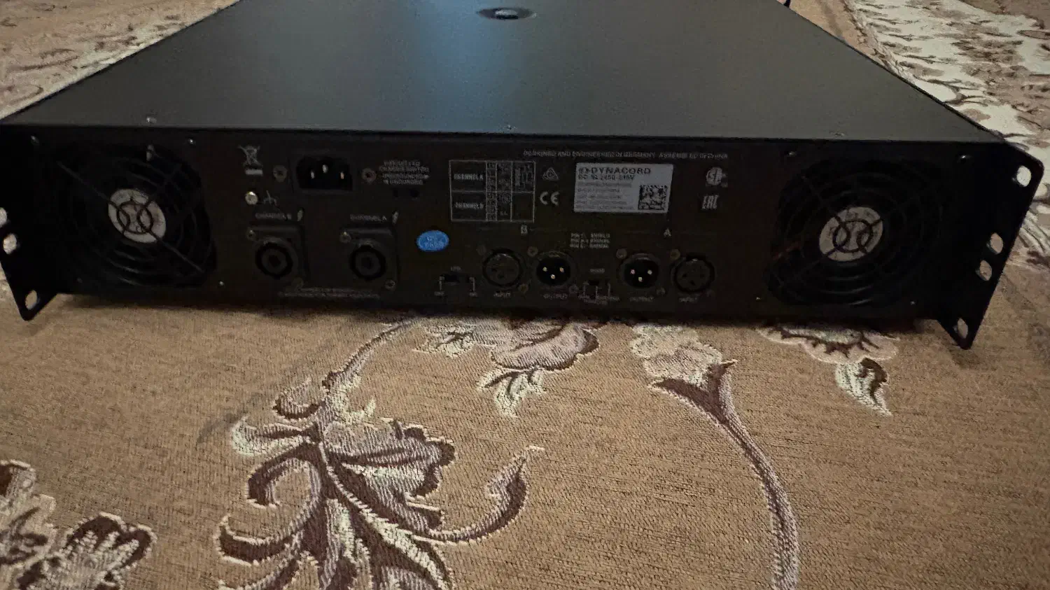 آمپلی‌فایر دایناکورد Dynacord SL 2400|صوتی و تصویری|اندیشه, اندیشه فاز ۴|دیوار