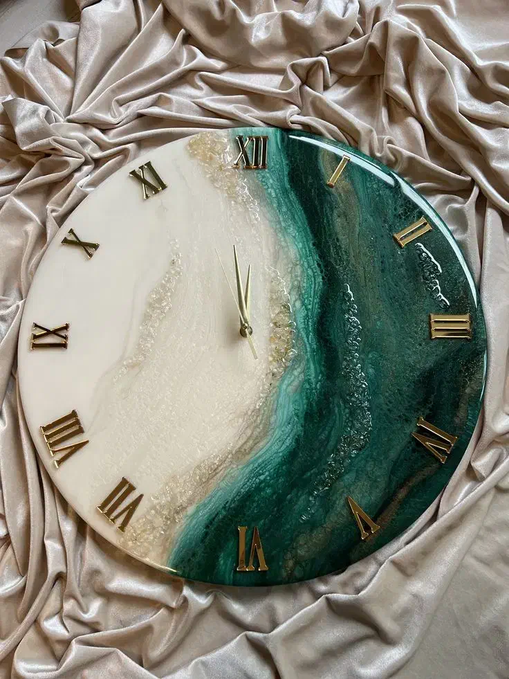 ساعت دیواری رزینی|ساعت دیواری و تزئینی|شیراز, معالی‌آباد|دیوار