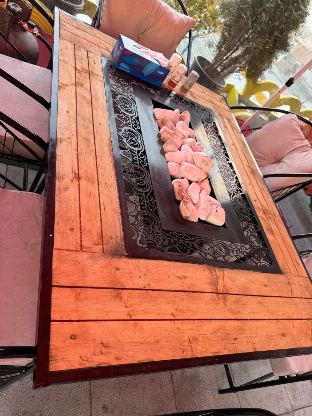 میز آتشدان|میز و صندلی غذاخوری|ارومیه, |دیوار