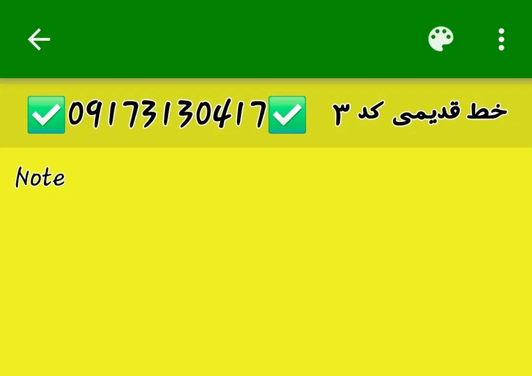 خط کد۳ شیراز  09173130417. بدون زنگ خور|سیم‌کارت|شیراز, چنچنه|دیوار