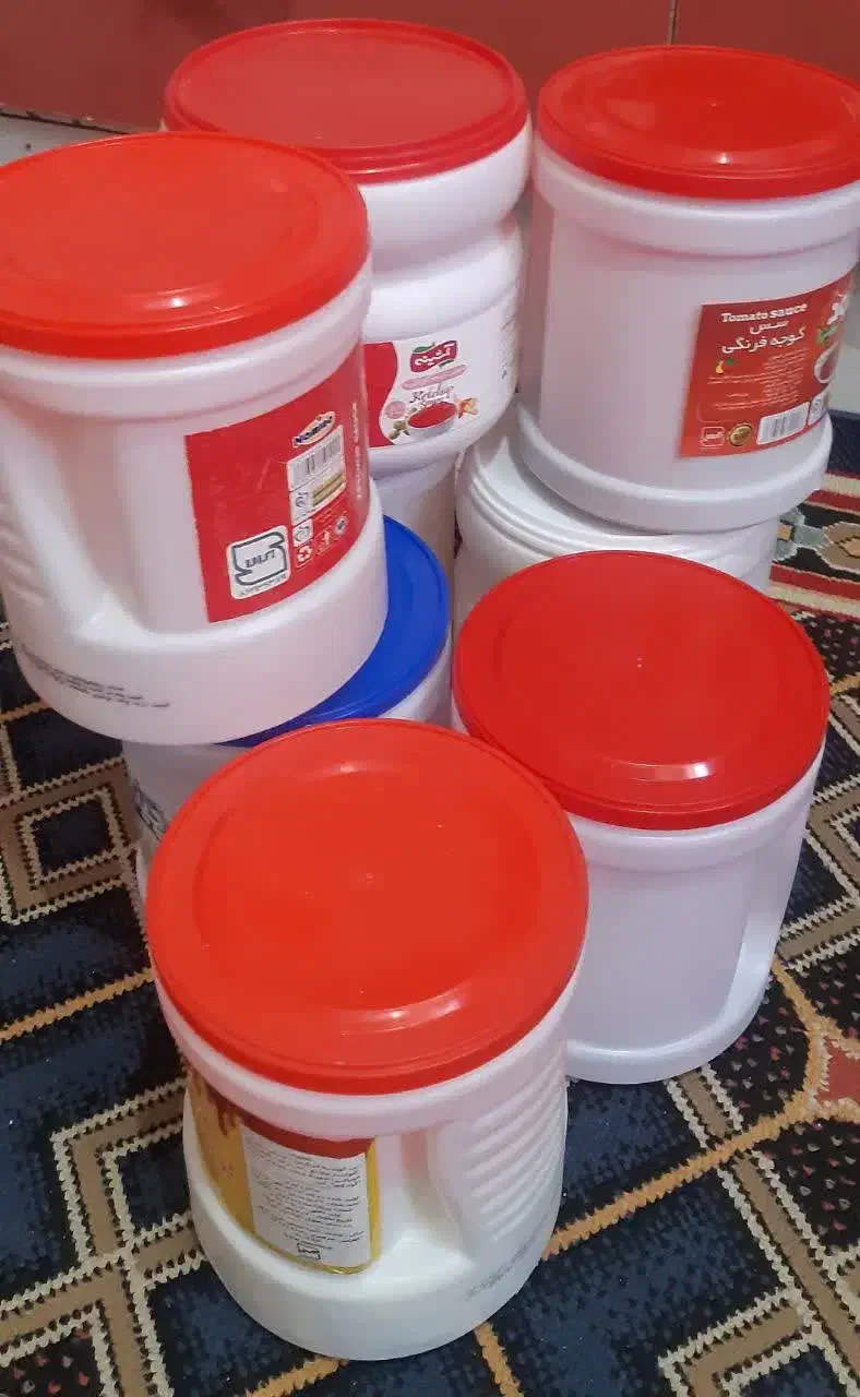 دبه کوچیکه برا ترشی،خیارشور و ...|ظروف نگهدارنده، پلاستیکی، یکبارمصرف|خمینیشهر, |دیوار