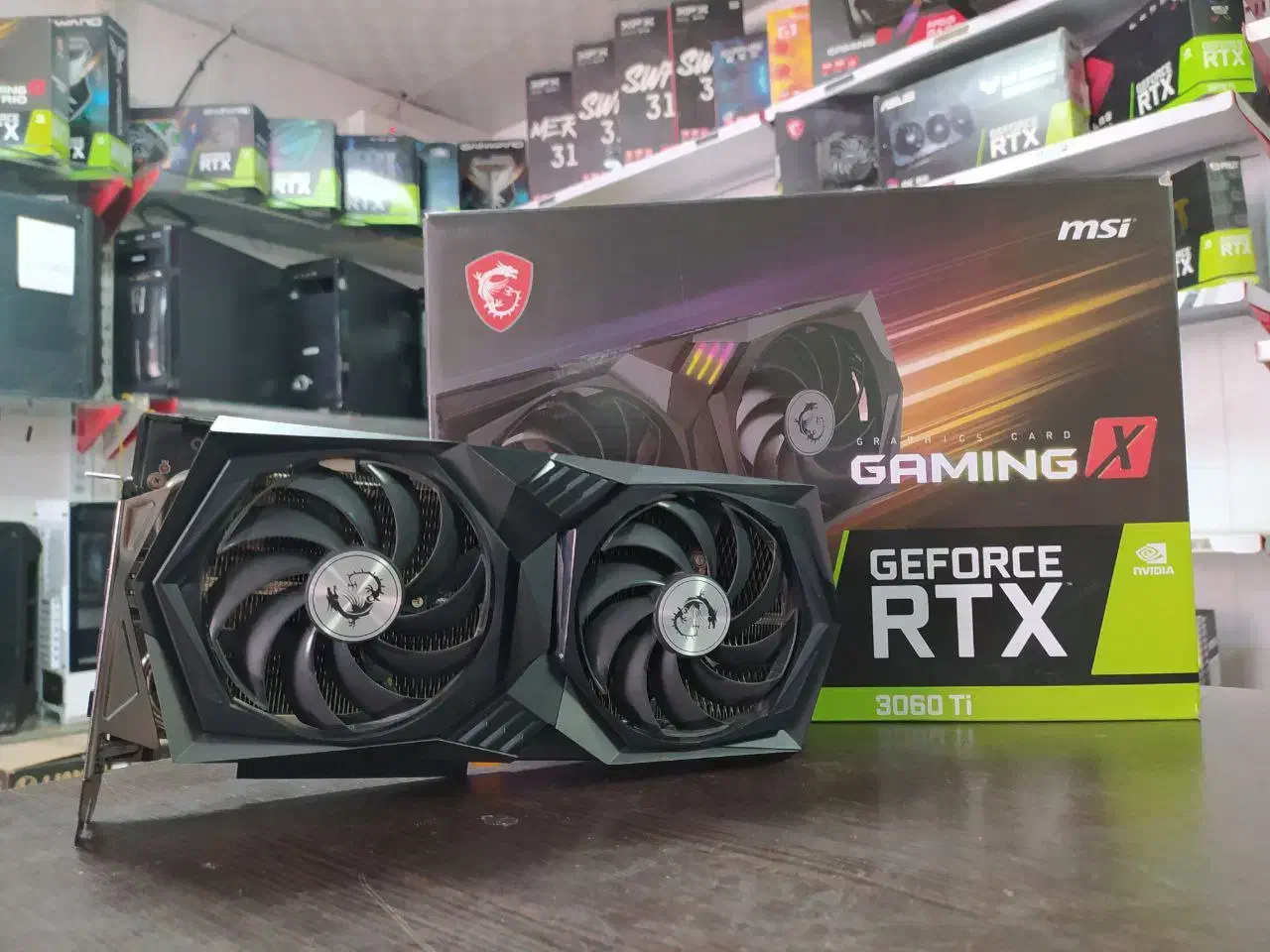 کالکشن کارت گرافیک Rtx 3060 ti 8G درحدنو|قطعات و لوازم جانبی رایانه|تهران, سلسبیل شمالی|دیوار
