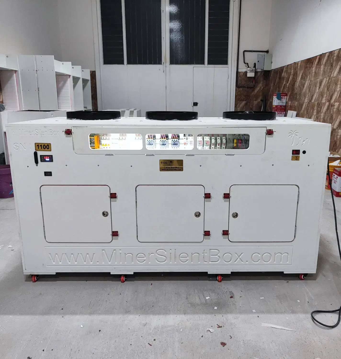 سایلنت باکس ماینر از 2 تا 24 ظرفیت با کولر سلولزی|قطعات و لوازم جانبی رایانه|اهواز, کیانپارس |دیوار