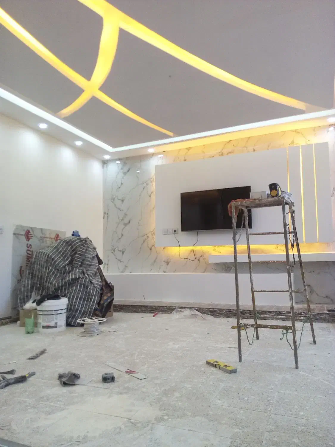 کناف،رابیتس بدون جوشکاری،نقاشی، برق کشی ، pvc|خدمات پیشه و مهارت|خرمآباد, |دیوار