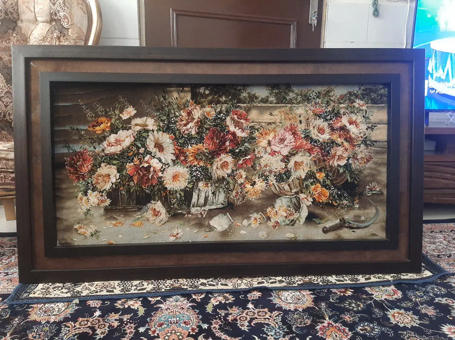 تابلو فرش دست بافت|تابلو فرش|اراک, |دیوار