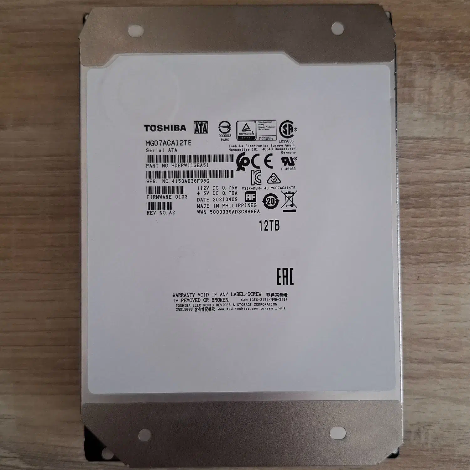 هارد 12 ترابایت|قطعات و لوازم جانبی رایانه|شیراز, شهرک بهشتی|دیوار