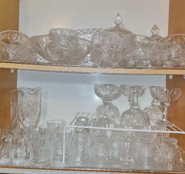 سرویس کریستال Jcc|ظروف سرو و پذیرایی|رشت, چله خانه|دیوار