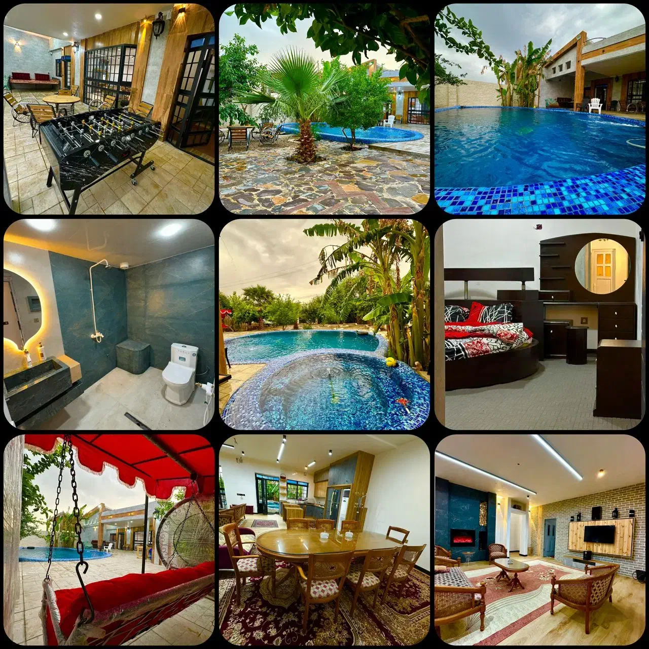 انواع ویلاباغ با آبگرم و آب سرد در شوشتر و دزفول|اجارهٔ کوتاهمدت ویلا و باغ|دزفول, |دیوار