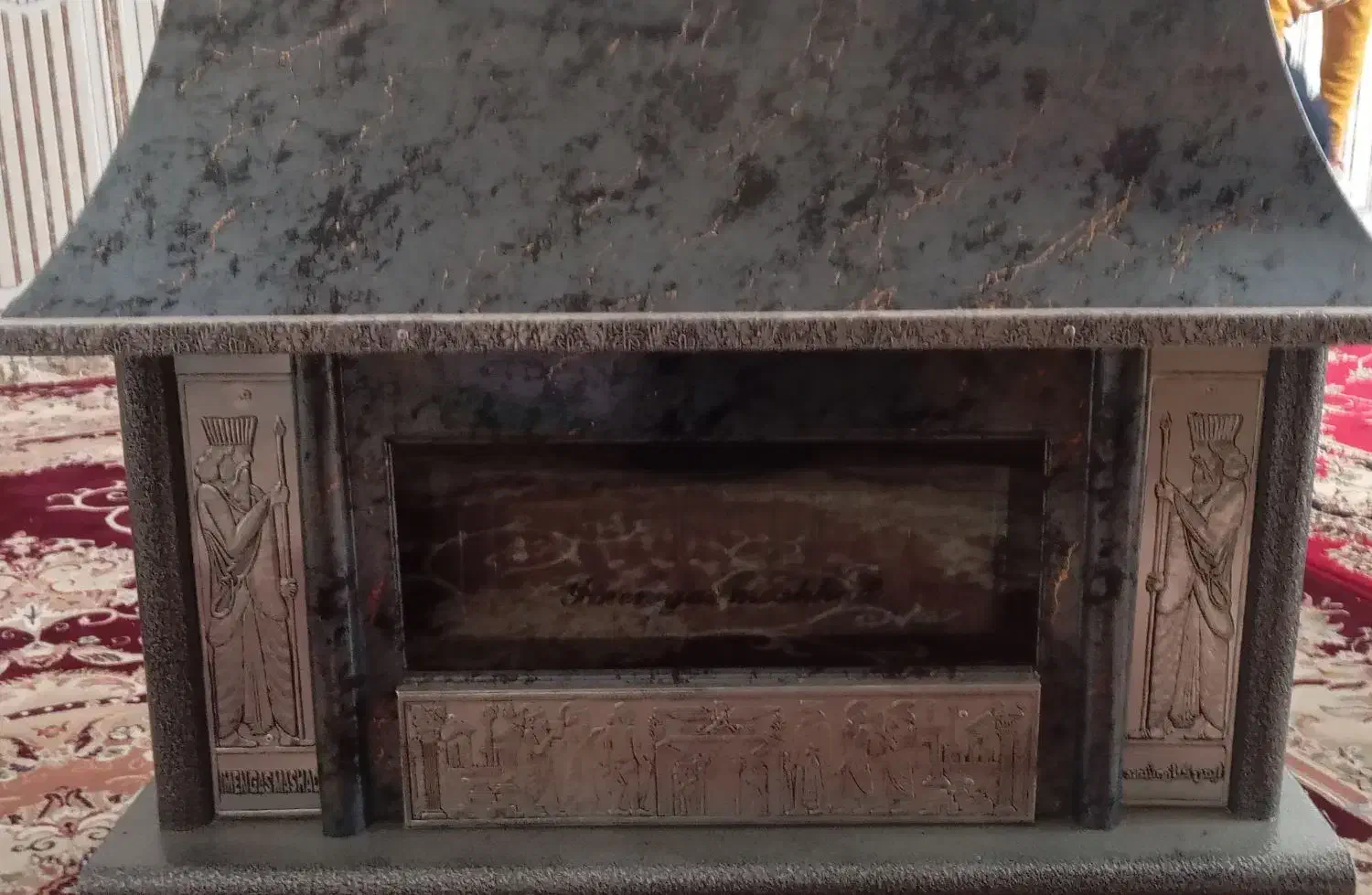 بخاری شومینه|بخاری، هیتر، شومینه|نهاوند, |دیوار