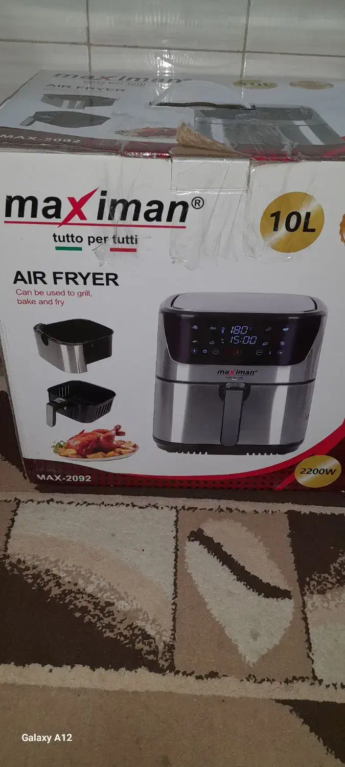 سرخکن ۱۰ لیتری نو مکثی من|اجاق گاز و لوازم برقی پخت‌وپز|گرگان, |دیوار