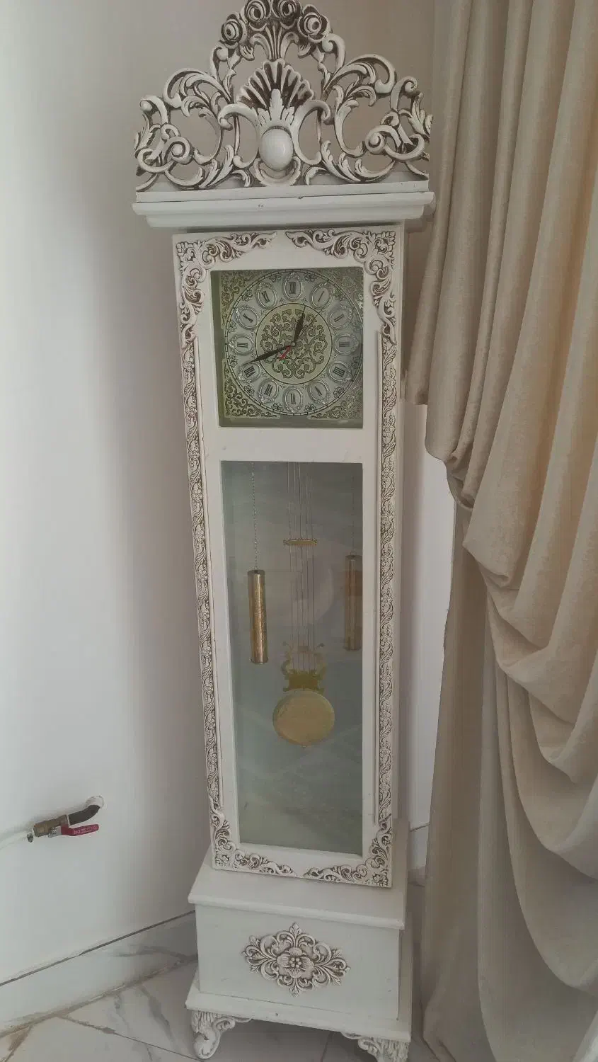 ساعت ایستاده با میز تلویزیون|ساعت دیواری و تزئینی|ویسیان, |دیوار