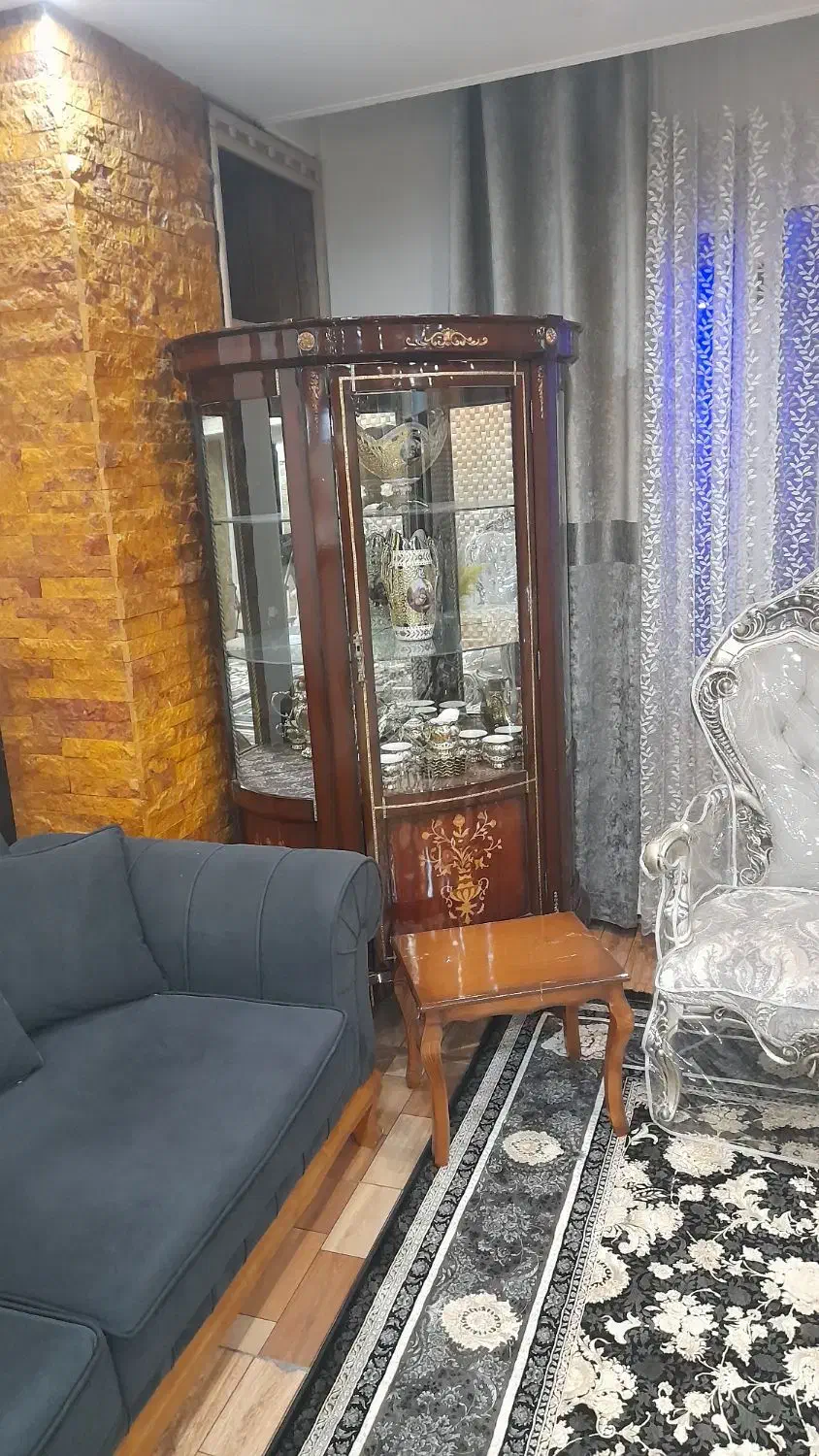 آیینه کنسول و بوفه معرق و ساعت ایستاده و جا کفشی|بوفه، ویترین، کنسول|محمدشهر, محمدشهر|دیوار