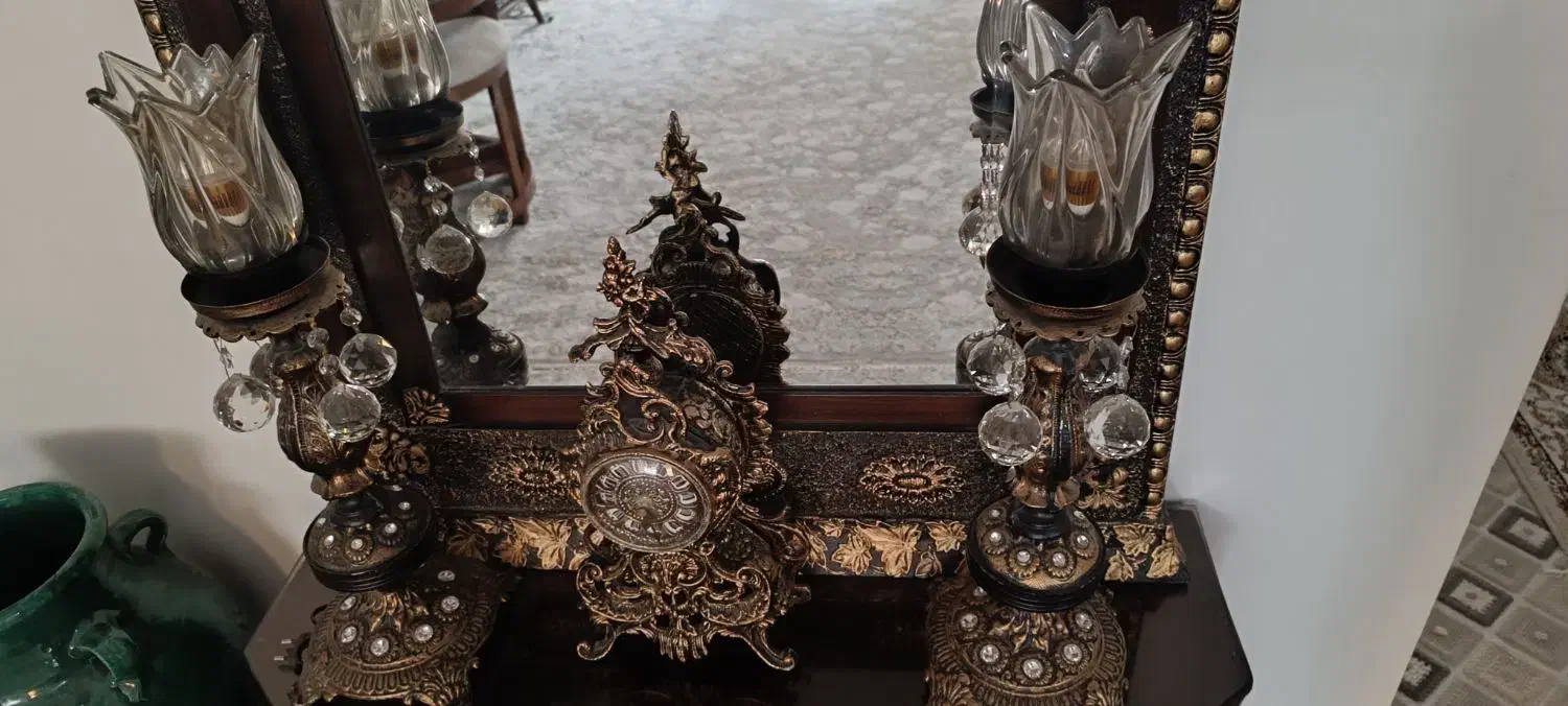 آینه و شمعدان|بوفه، ویترین، کنسول|تهران, اوقاف|دیوار