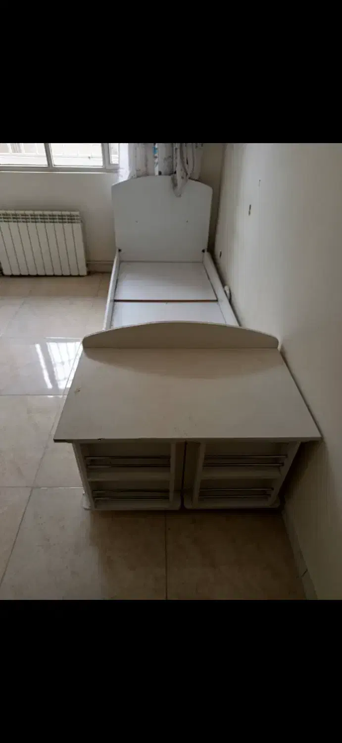تخت کمد قفسه و میز کشو|تخت و سرویس خواب|پردیس, فاز ۱|دیوار