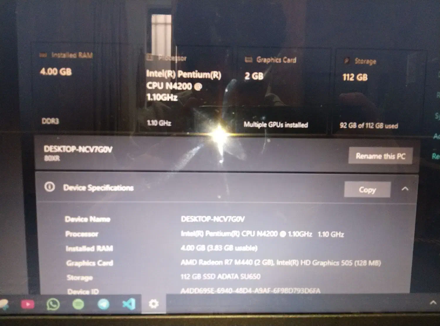 لپتاپ lenovo|رایانه همراه|کلاچای, |دیوار