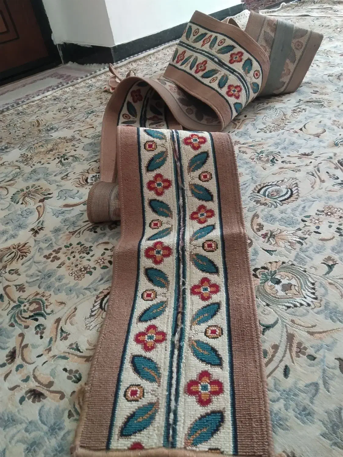 گلیم کناره|گلیم، جاجیم، گبه|خرمآباد, |دیوار