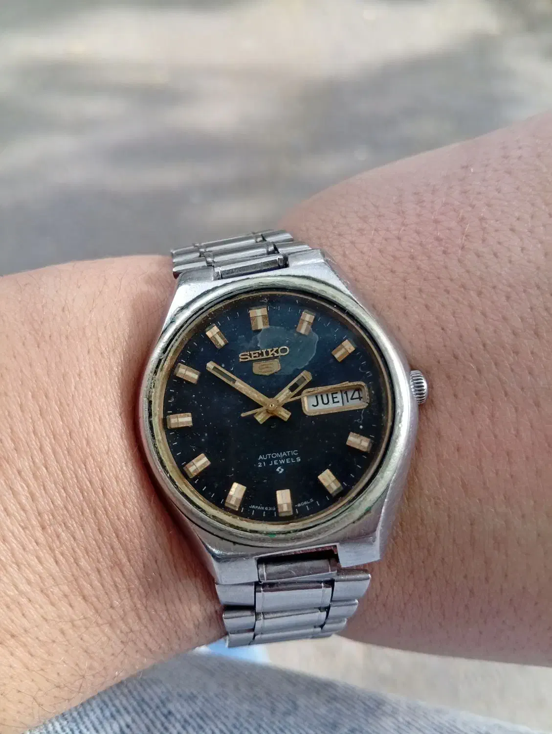 سا.عت سیکو 5 عتیقه ژاپن اصل|ساعت|تبریز, |دیوار