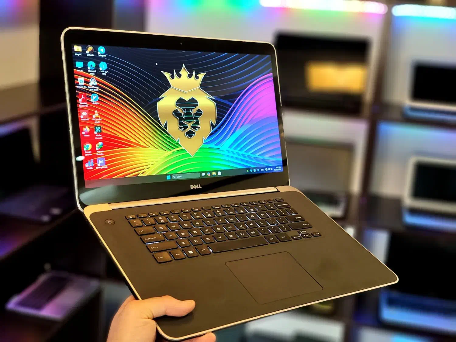 دل لوکس 15اینچ 4K لمسی 8هسته Core-i7 گیم مهندسی|رایانه همراه|تهران, بلوار کشاورز|دیوار