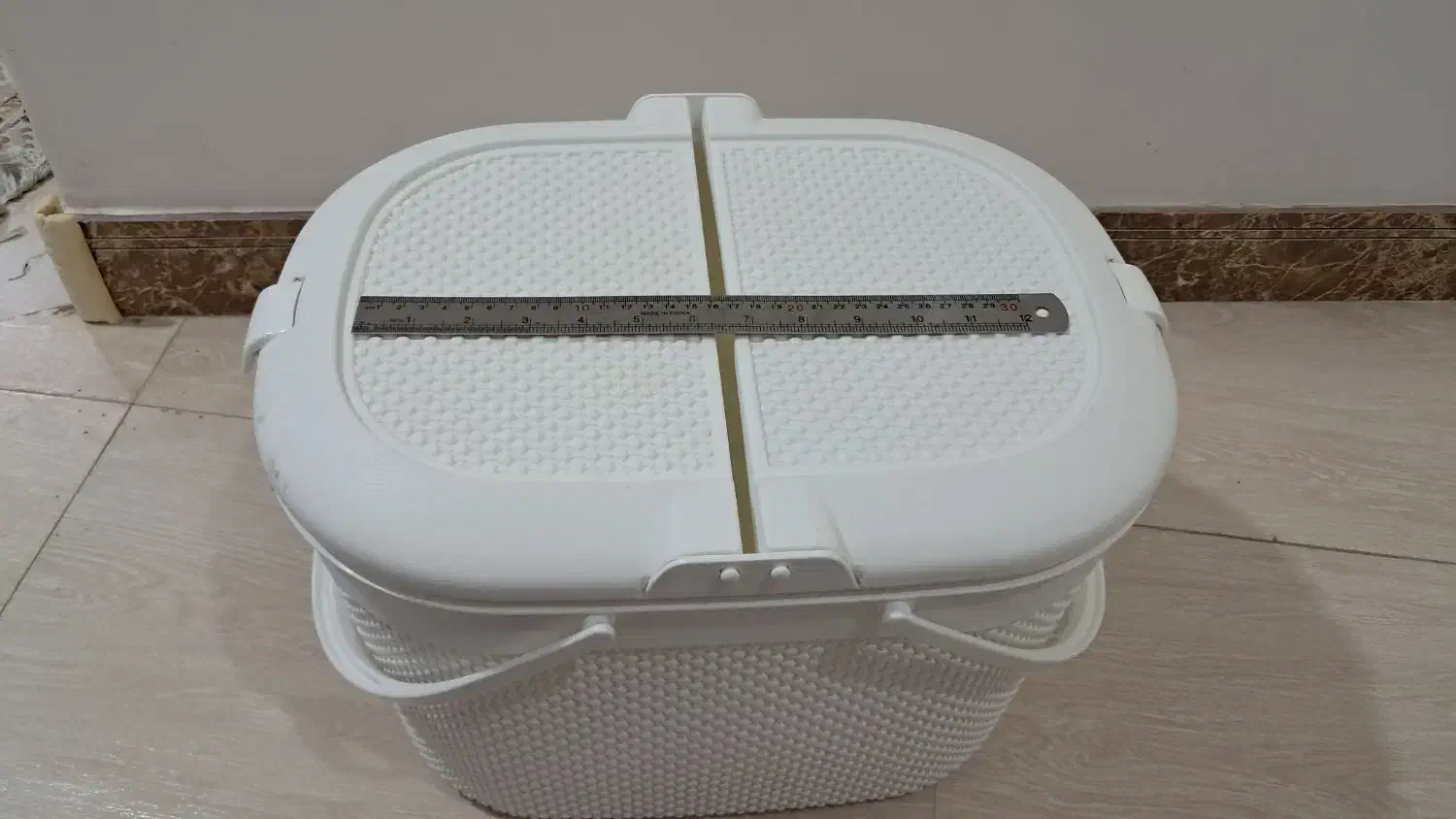 سبد پیک نصیر پلاستیکی و حصیری پارچه ای|ظروف نگهدارنده، پلاستیکی، یک‌بارمصرف|ساری, |دیوار