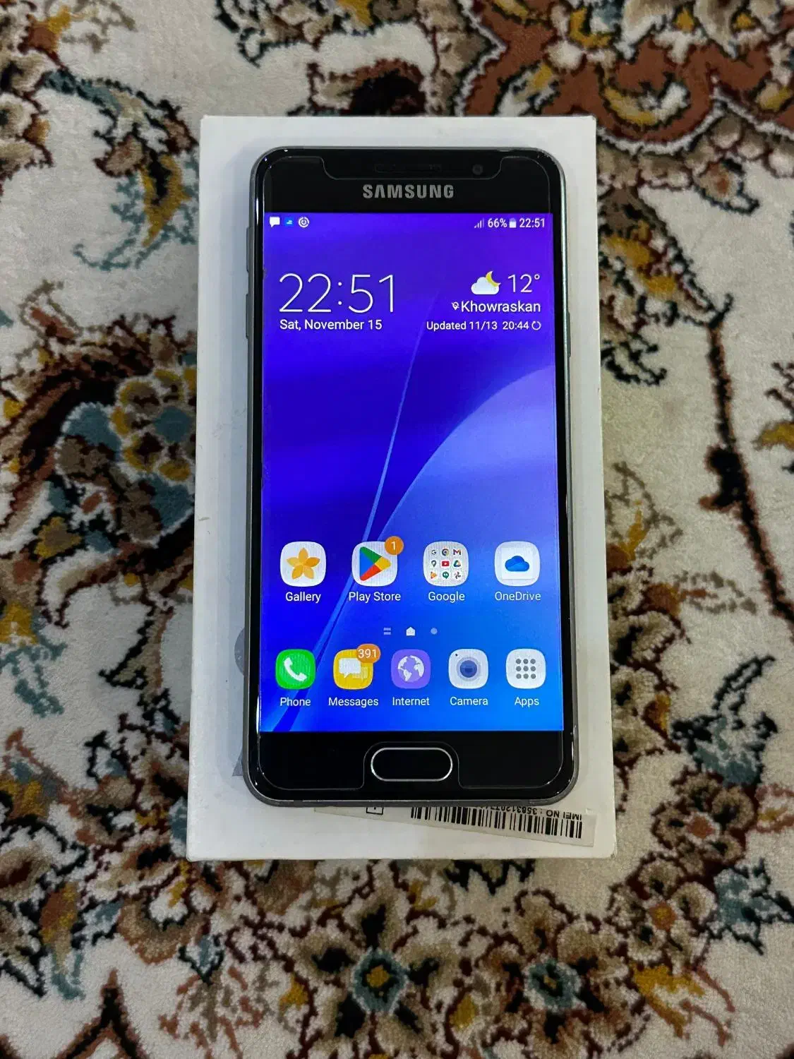 a3 2016 black|موبایل|اصفهان, باب الدشت|دیوار