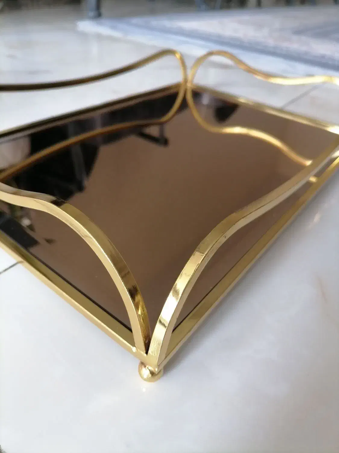 اردو خوری و سینی کف آینه|ظروف سرو و پذیرایی|تهران, حکیمیه|دیوار