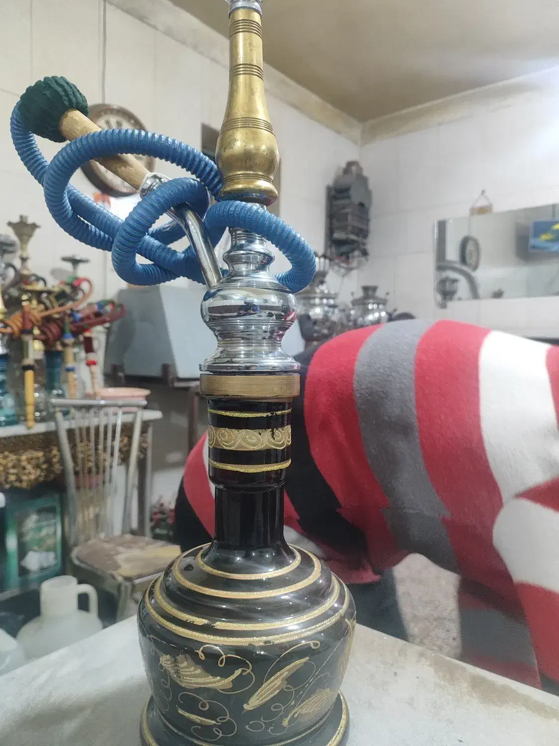 قلیان برنجی|کلکسیون و سرگرمی|تبریز, |دیوار