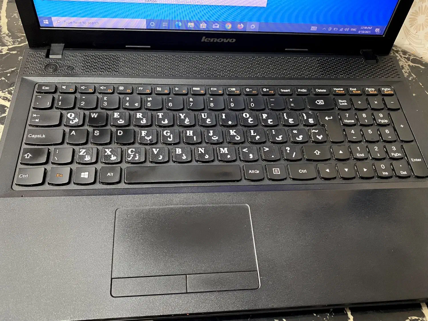 لپ تاپ Lenovo مشکی|رایانه همراه|لنگرود, |دیوار