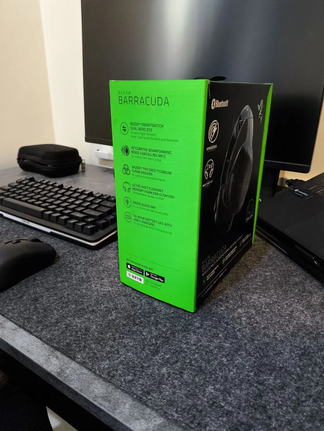 هدست بازی Razer barracuda پک پلمپ اصلی|کنسول، بازی ویدئویی و آنلاین|تهران, سازمان برنامه جنوبی|دیوار