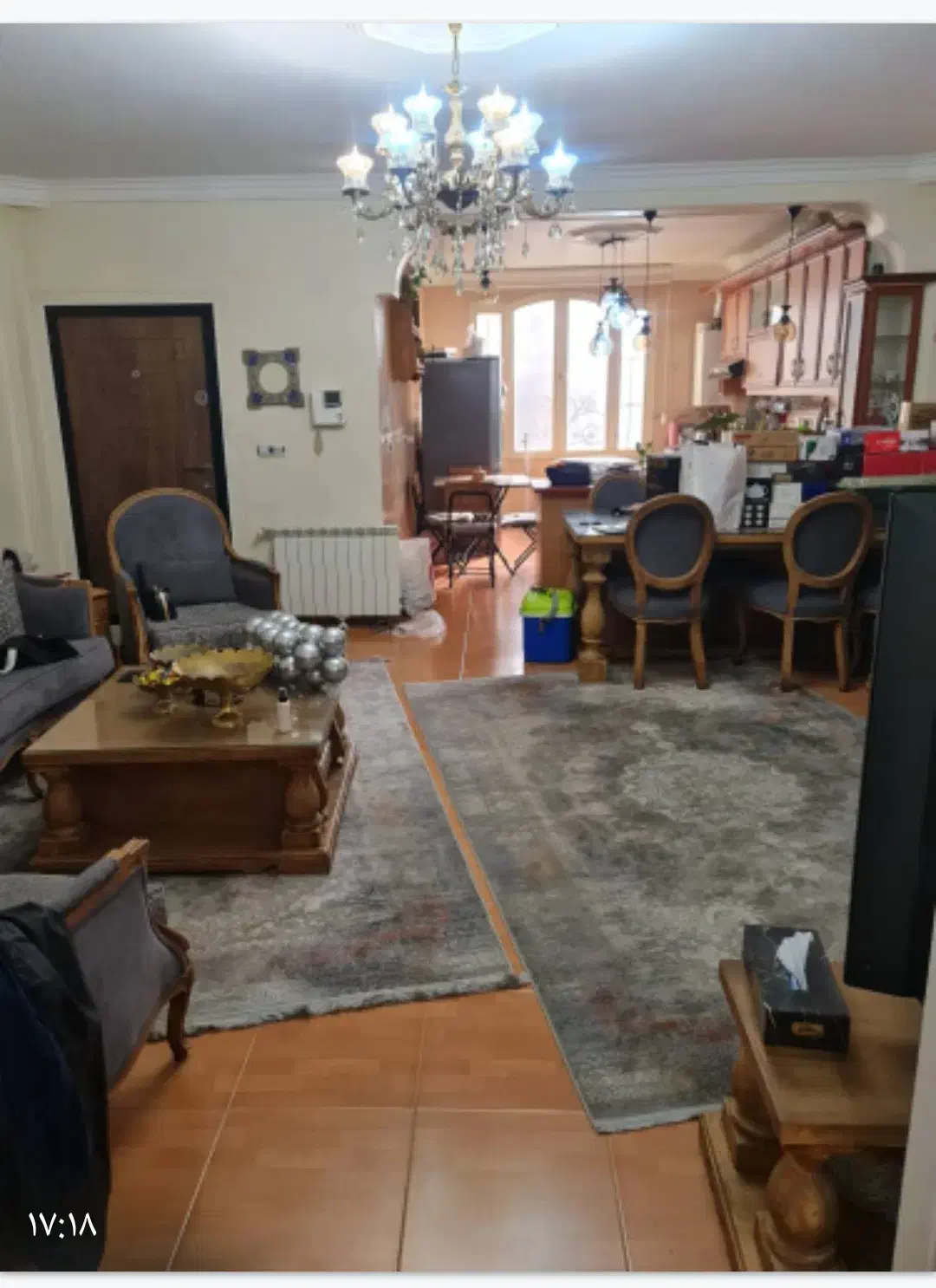 اجاره آپارتمان ۸۰متری تک واحدی دوخوابه اشراقی