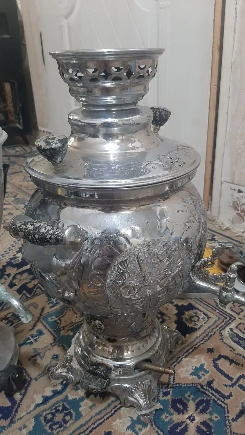 دو عدد سماور|سماور، چای‌ساز، قهوه‌ساز|گرگان, |دیوار