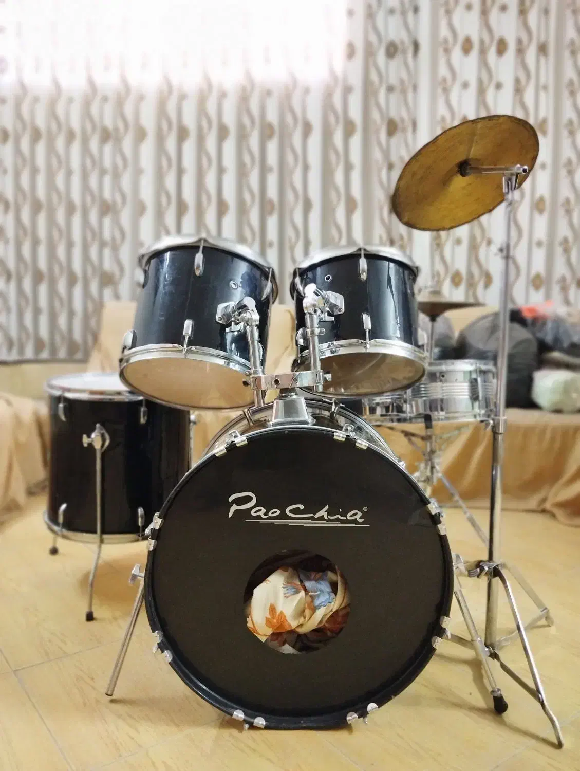 ست درامز آکوستیک|درام و پرکاشن|حمیدیا, |دیوار