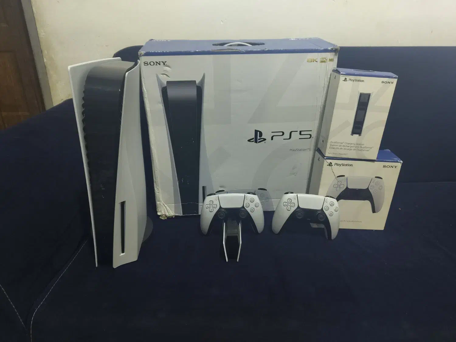 پی اس فایو دو دسته دیسک خور ps5|کنسول، بازی ویدئویی و آنلاین|کرمان, |دیوار