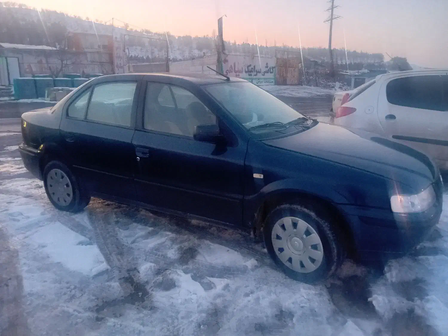 سمند مدل ۹۰ آبی متالیک|خودرو سواری و وانت|تبریز, |دیوار