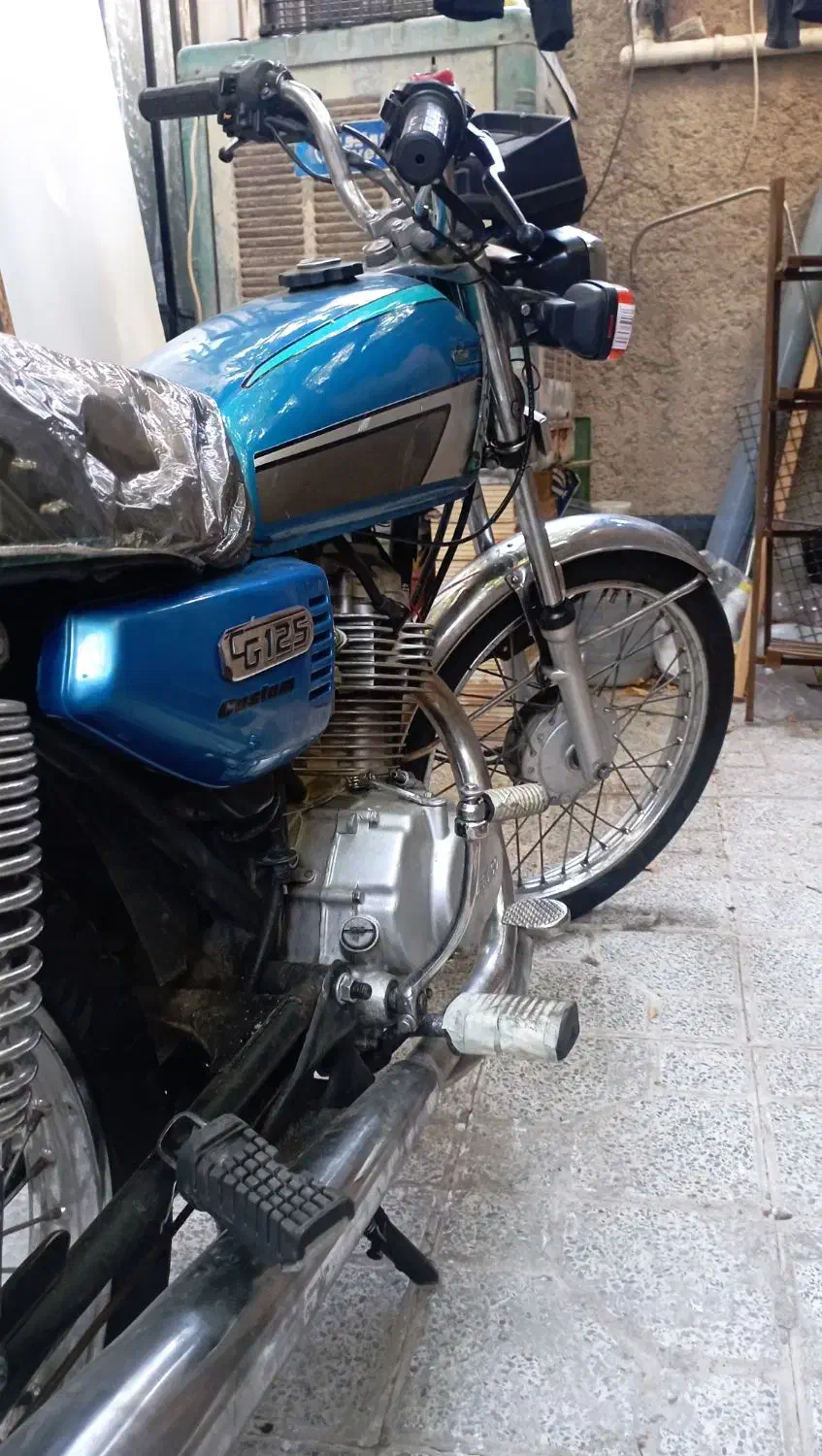 هندا 125CC. پنج دنده|موتورسیکلت|بومهن, |دیوار