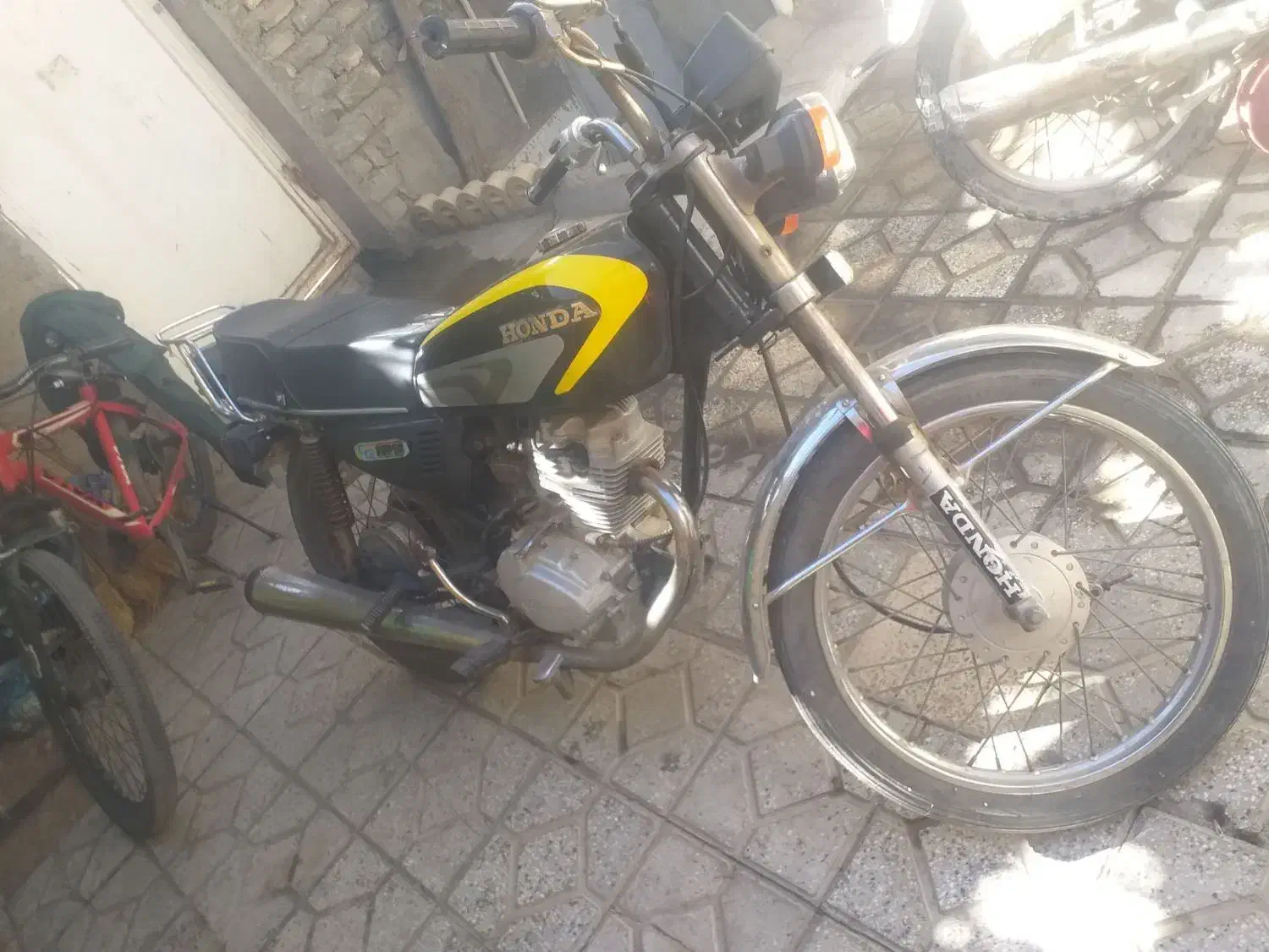 موتورسیکلت مزایده هوندا|موتورسیکلت|کوهدشت, |دیوار