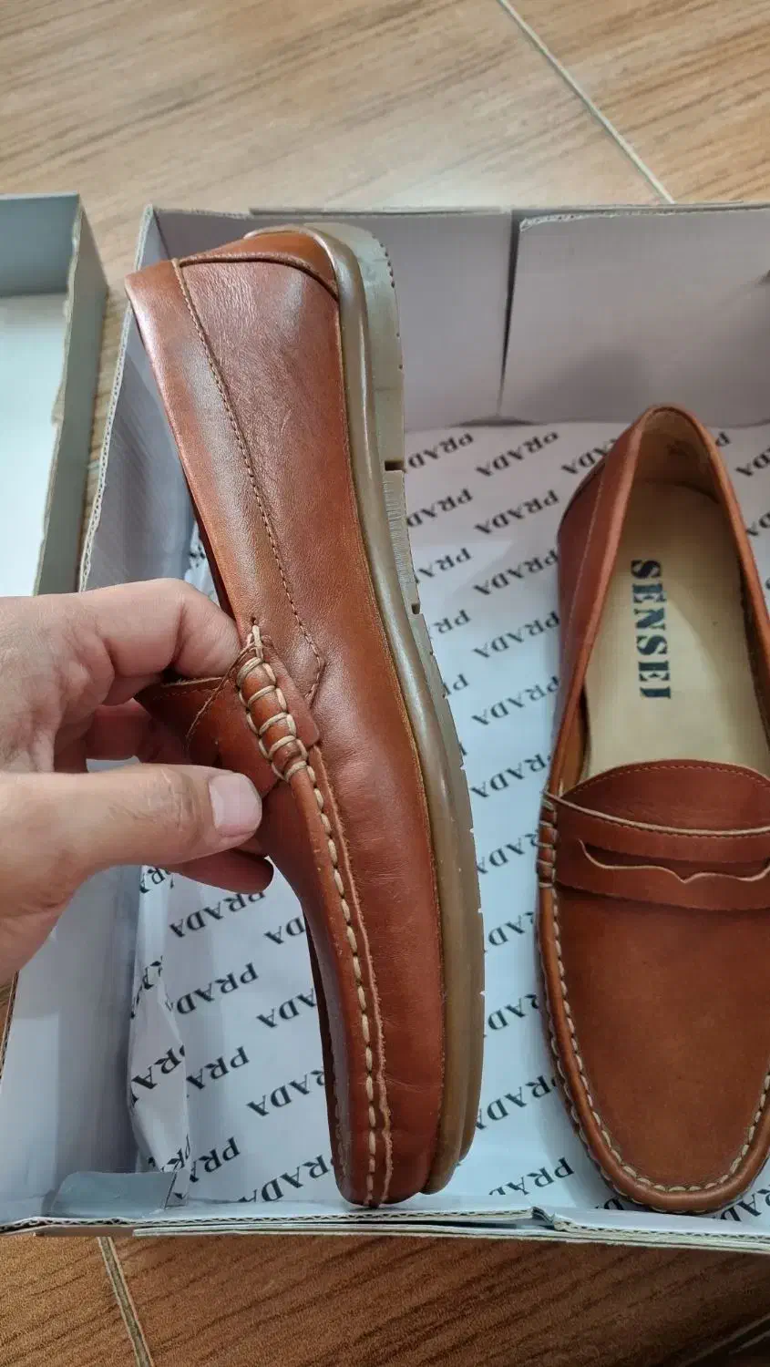 کفش کالج چرم|کیف، کفش، کمربند|آمل, |دیوار