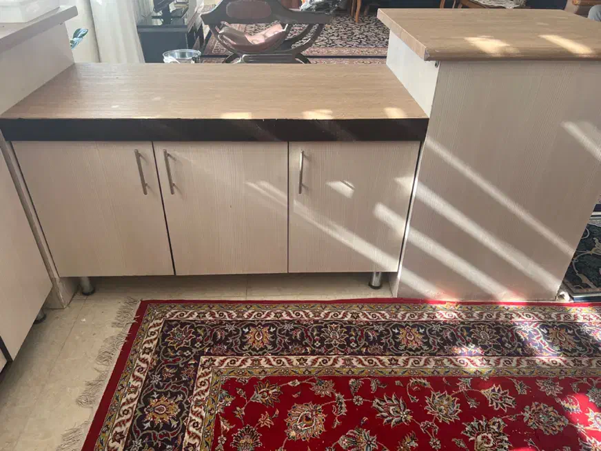 کابینت ام دی اف|بوفه، ویترین، کنسول|گلبهار, شهر جدید گلبهار|دیوار