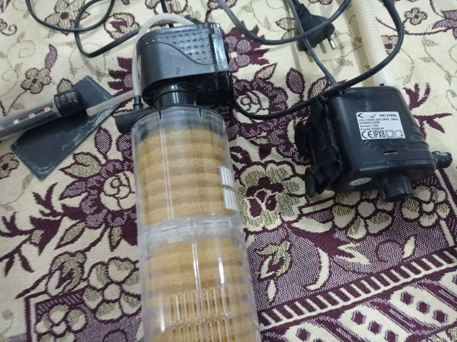 اکواریوم با تمام وسایل|ماهی|خرم‌آباد, |دیوار