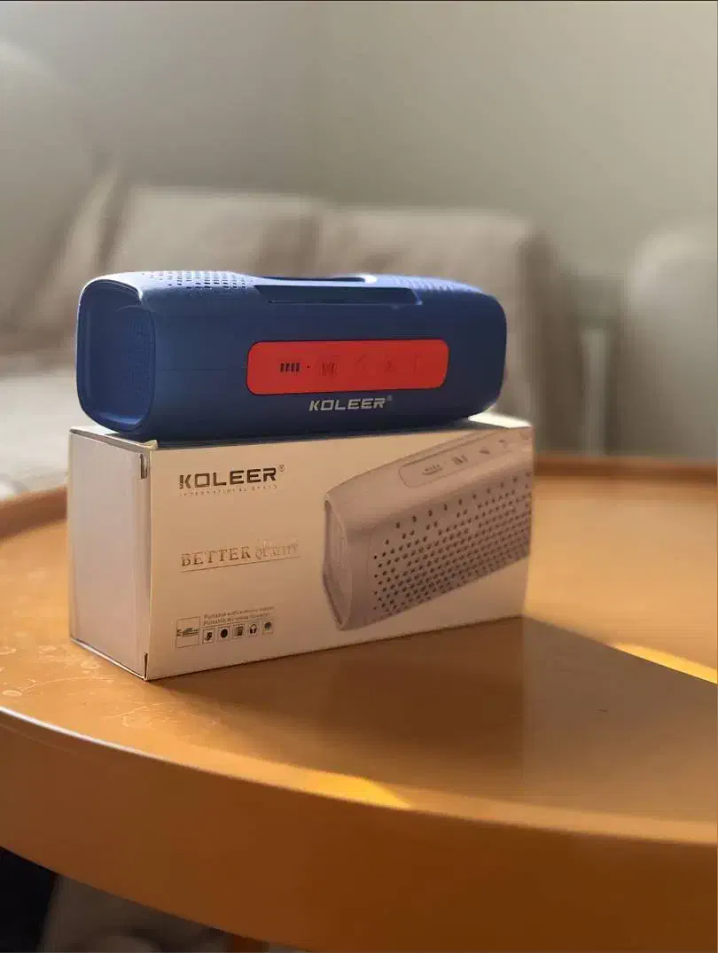 اسپیکر بلوتوثی کلر KOLEER S881|پخشکننده همراه|برازجان, |دیوار