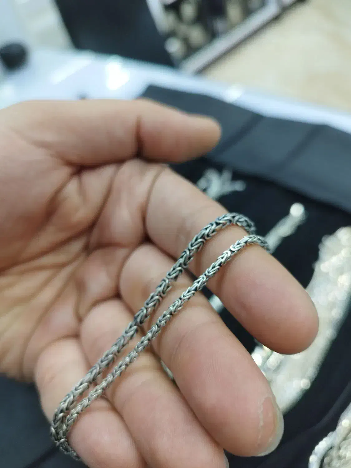 دستبند نقره کرال مردانه هدیه روز مرد|جواهرات|اصفهان, احمدآباد|دیوار