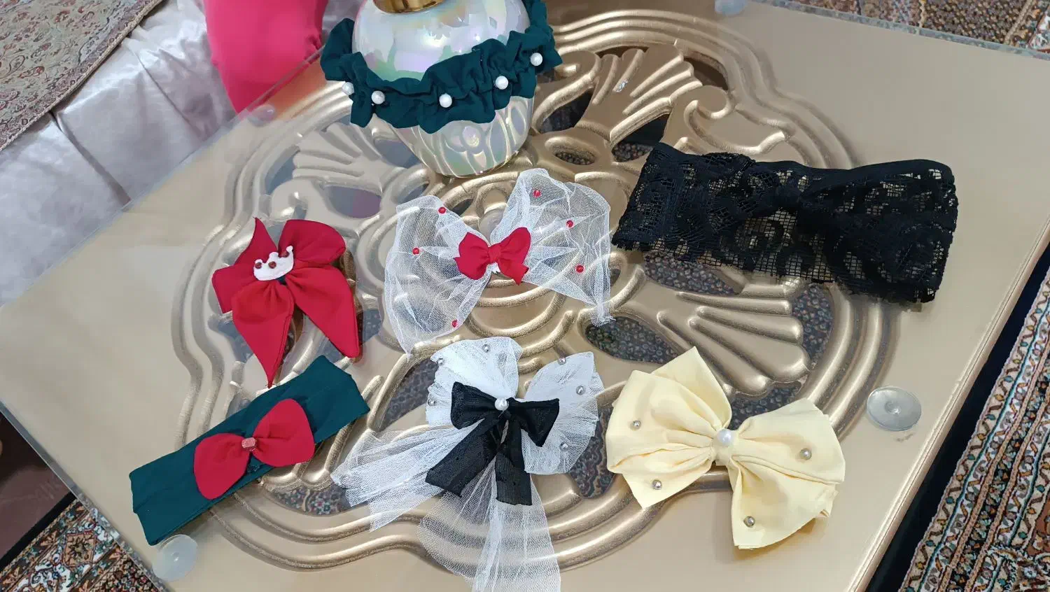 گل سر ارزون|زیورآلات و اکسسوری|سلماس, |دیوار