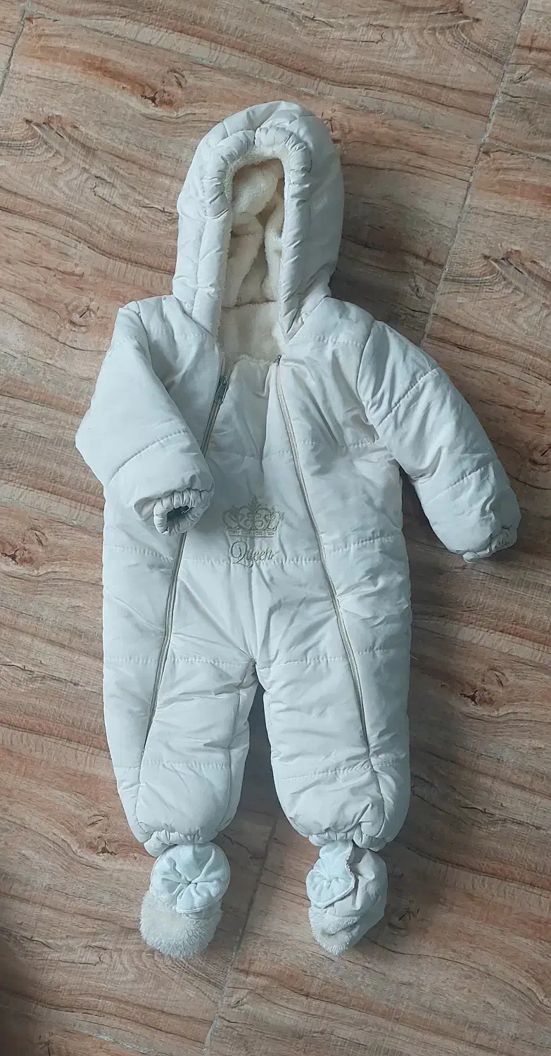 کاپشن سرهمی نوزادی در حد نو|کفش و لباس بچه|پاکدشت, پاکدشت (مامازند)|دیوار