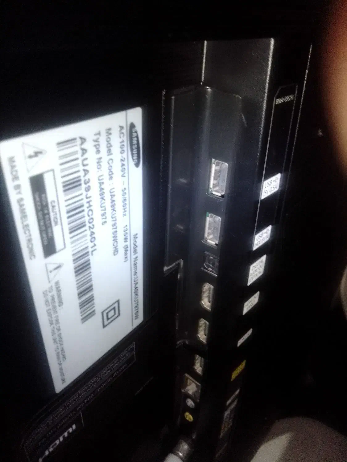 ال ای دی سامسونگ ۴۹|تلویزیون و پروژکتور|تهران, ستارخان|دیوار