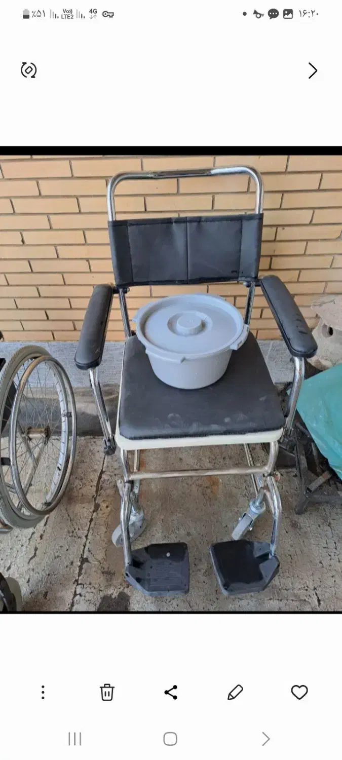 ویلچر در حدنو|آرایشی، بهداشتی، درمانی|داران, |دیوار