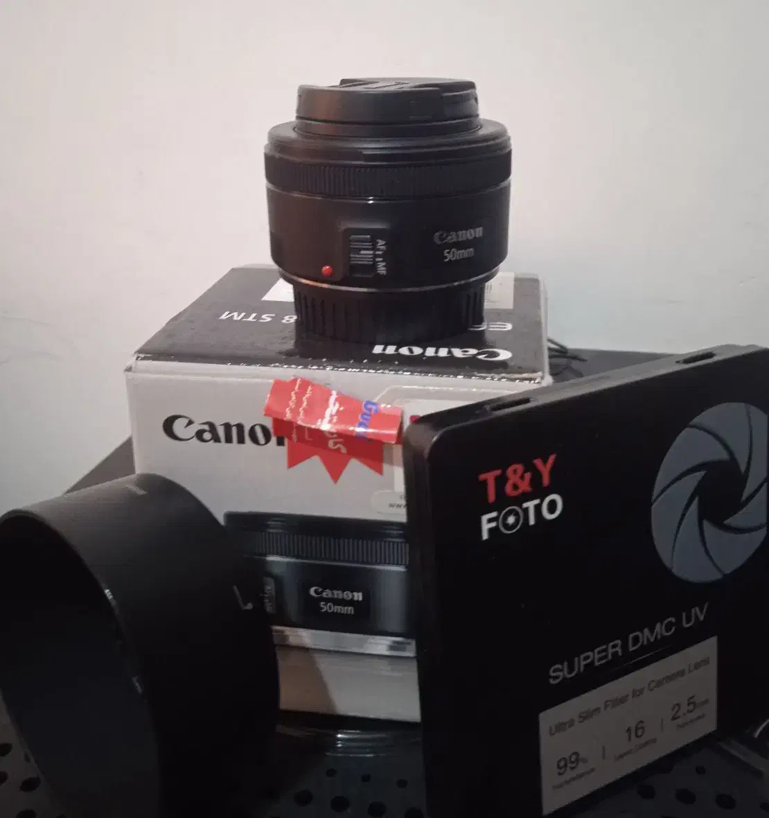 لنز ۵۰ کنون|دوربین عکاسی و فیلم‌برداری|شیراز, شریف‌آباد|دیوار