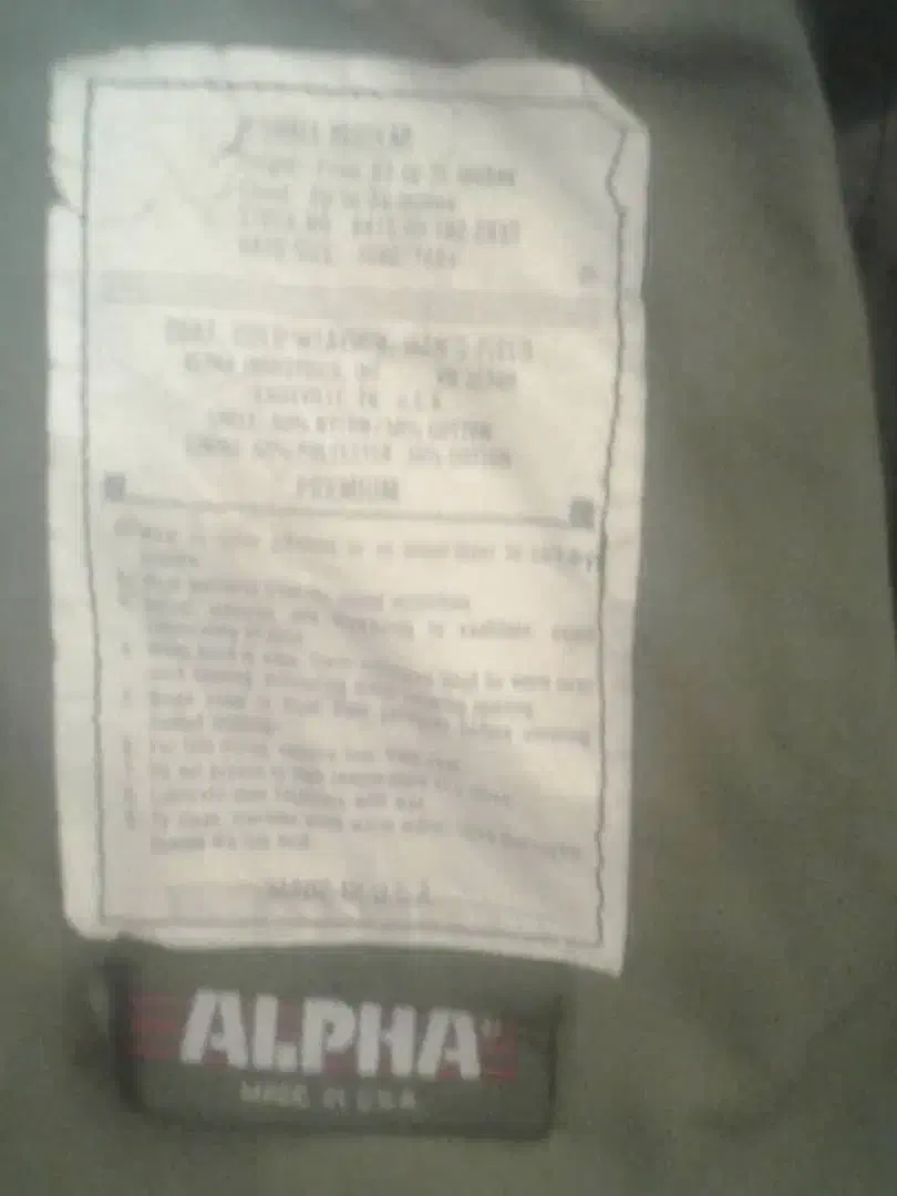 اورکت آمریکایی اورجینال اصل|لباس|کرمان, |دیوار