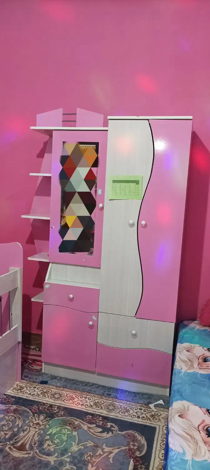 سرویس خواب نوزاد و نوجوان|تخت و سرویس خواب|شیراز, شاپورجان|دیوار