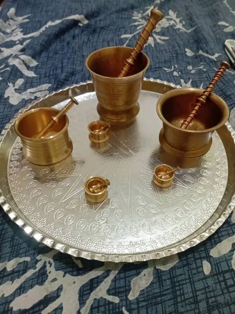 سینی مسی و هاونگ|ظروف سرو و پذیرایی|تهران, جمال‌زاده|دیوار