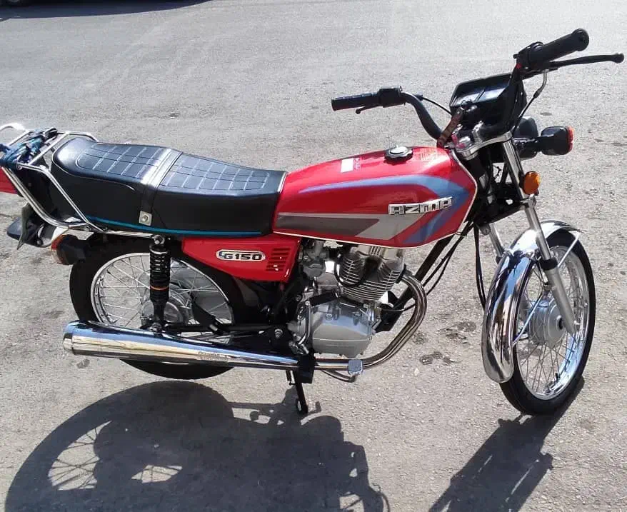 موتور ۱۵۰ سی سی هوندا  آزما استارتی کاربراتور|موتورسیکلت|تهران, شهرک گلها|دیوار