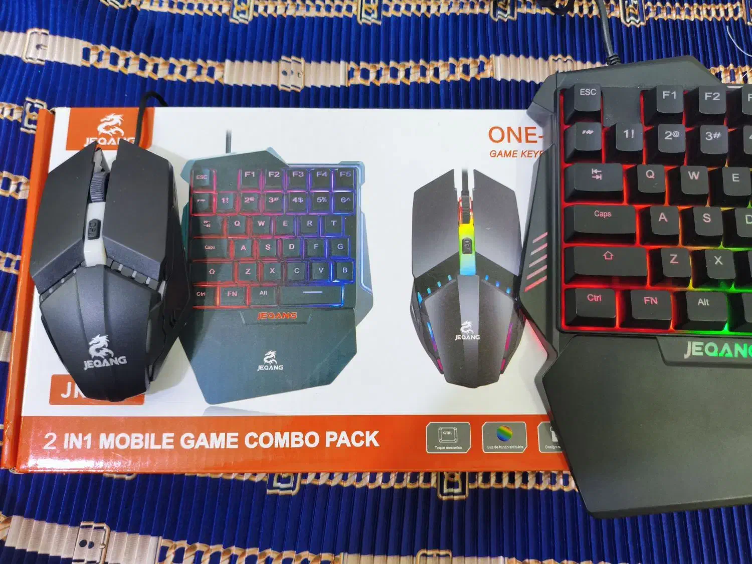 موس و کیبورد تک دست JK-913|قطعات و لوازم جانبی رایانه|اهواز, فاز ۱ پادادشهر|دیوار